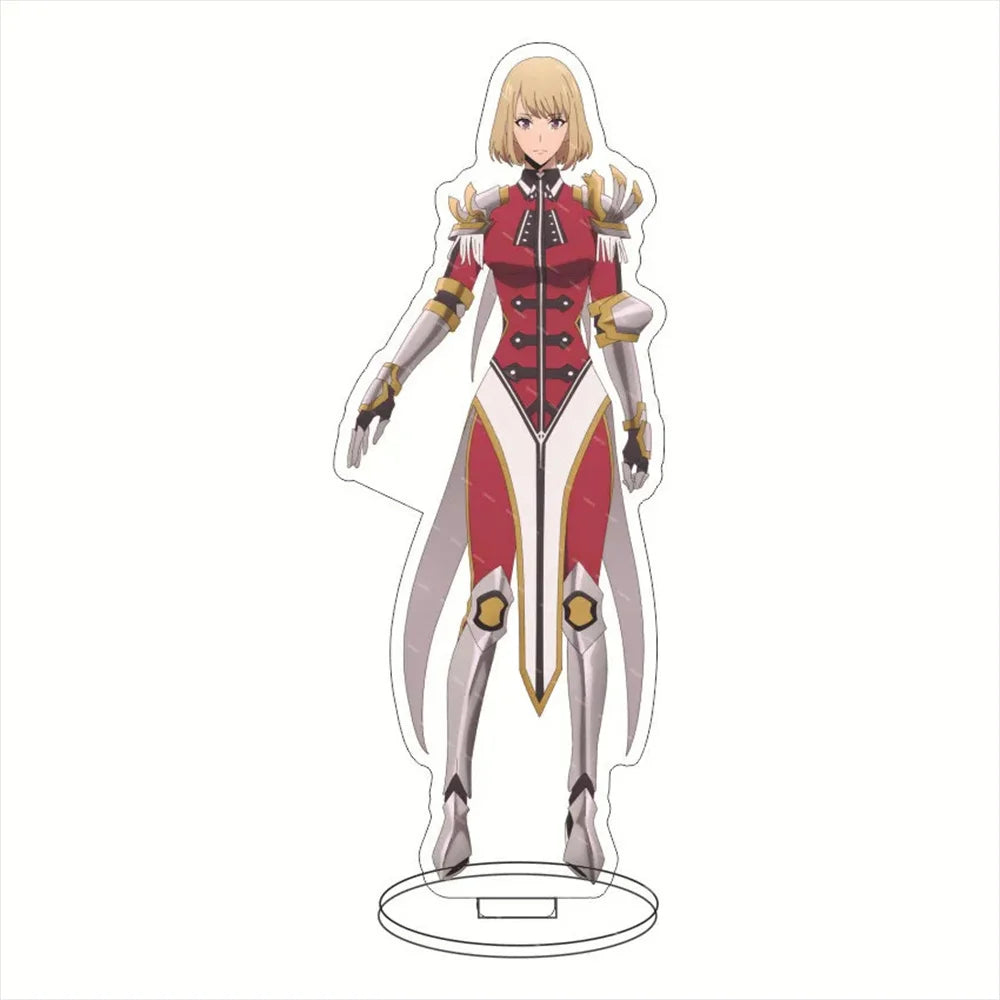 Anime Solo Leveling 15cm Acrylic Stand Sung Jin Woo Sung Jin Ah Yoo Jin Ho Action Figures Desk Model Plate Toys Room Decorations