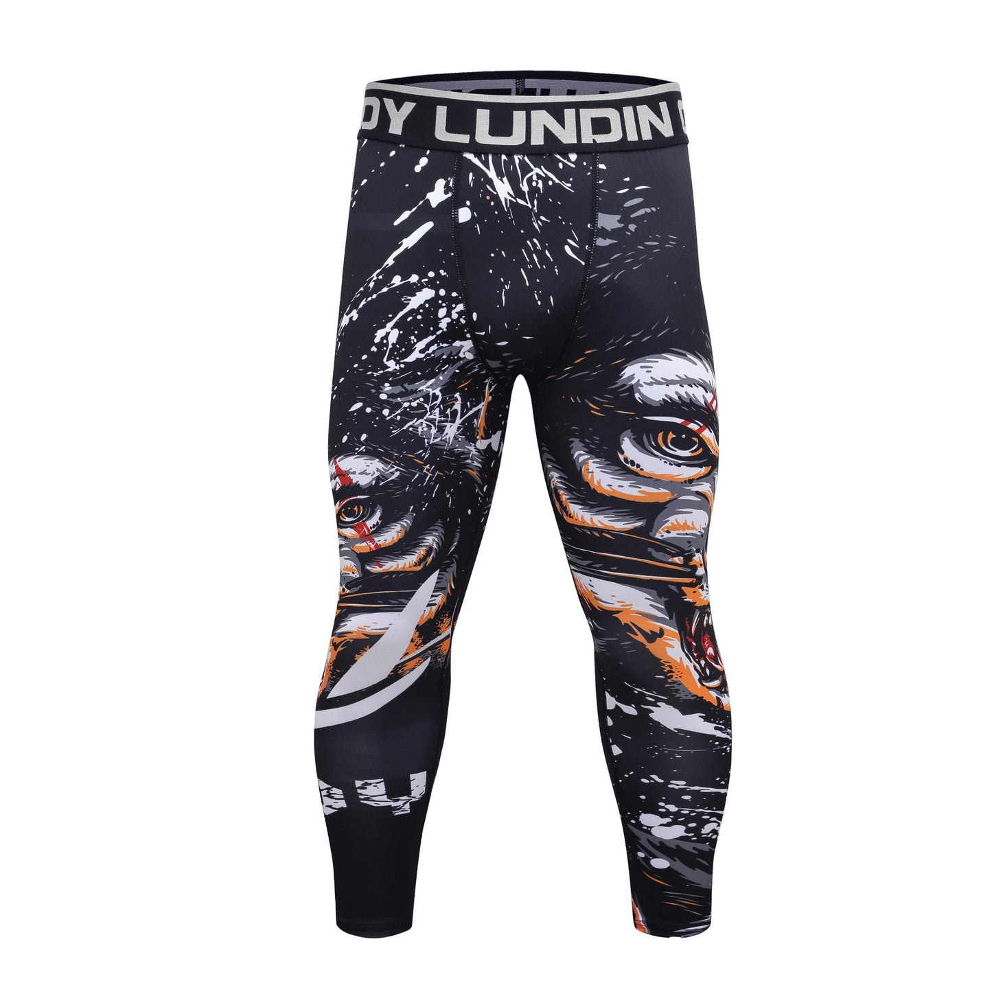 Cody Lundin Sports Men’s BJJ Spats Leggings Tights Jiu Jitsu MMA no Gi spat Compression Pants for Men Running Leggings