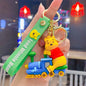 New Anime Disney Keychain Cartoon Mickey Mouse Minnie Lilo & Stitch Cute Doll Keyring Ornament Key Chain Pendant Kids Toys Gifts