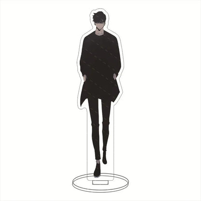 Anime Solo Leveling 15cm Acrylic Stand Sung Jin Woo Sung Jin Ah Yoo Jin Ho Action Figures Desk Model Plate Toys Room Decorations