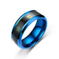 Titanium Steel Temperature Couple Ring Mood Emotion Feeling Intelligent Sensitive Rings For Women Men Waterproof Jewelry Gift