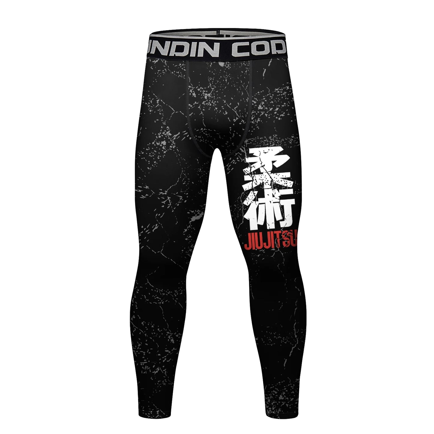 Cody Lundin Sports Men’s BJJ Spats Leggings Tights Jiu Jitsu MMA no Gi spat Compression Pants for Men Running Leggings
