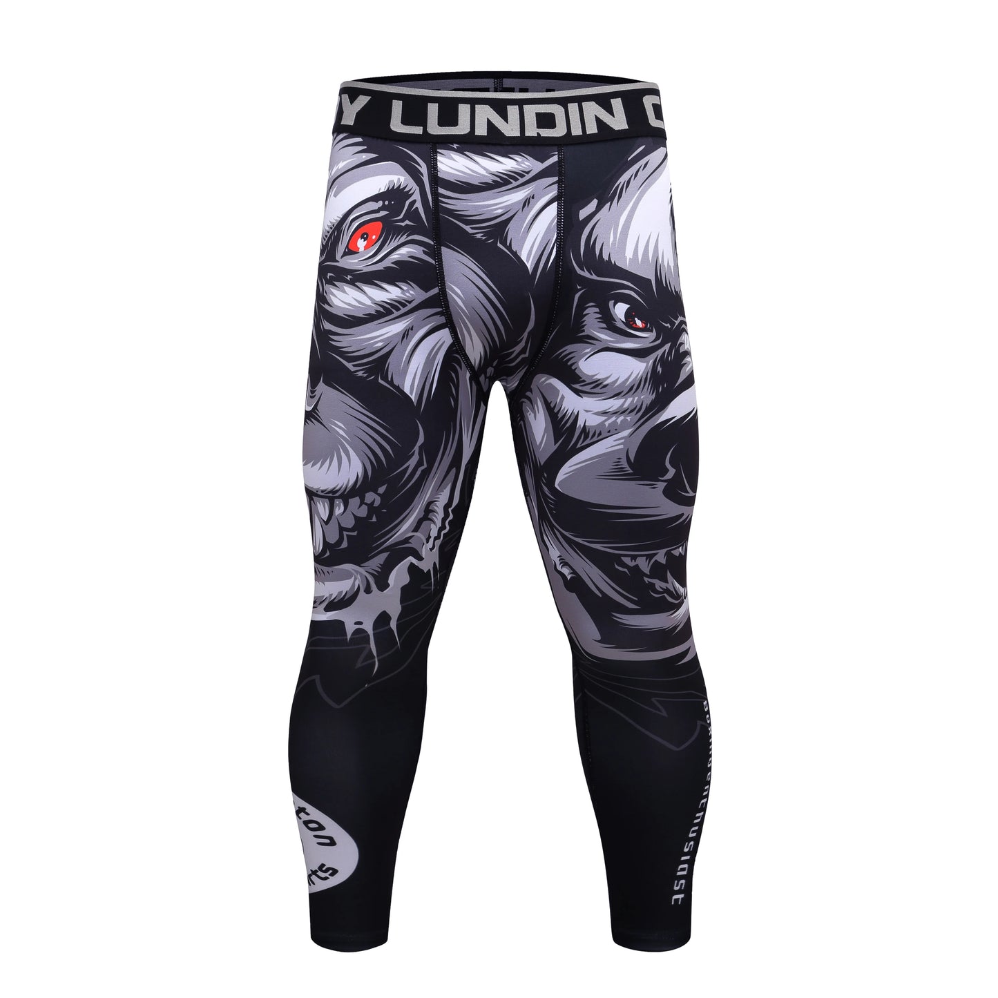 Cody Lundin Sports Men’s BJJ Spats Leggings Tights Jiu Jitsu MMA no Gi spat Compression Pants for Men Running Leggings