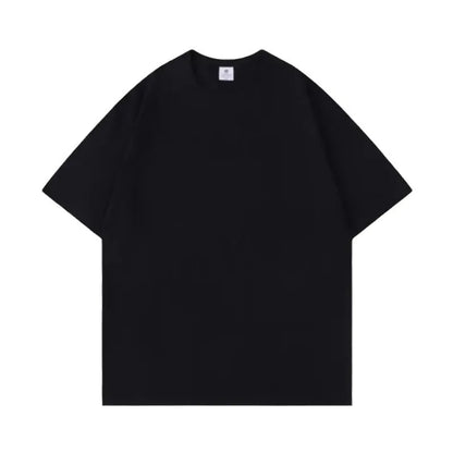 260gsm Combed Cotton Tees Tshirts Mens Solid Tops Woman Male Short Sleeve Breathable Summer Basic Tops T Shirts