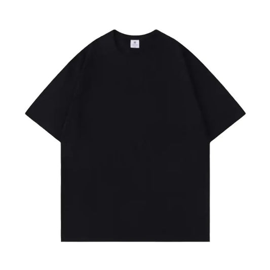 260gsm Combed Cotton Tees Tshirts Mens Solid Tops Woman Male Short Sleeve Breathable Summer Basic Tops T Shirts
