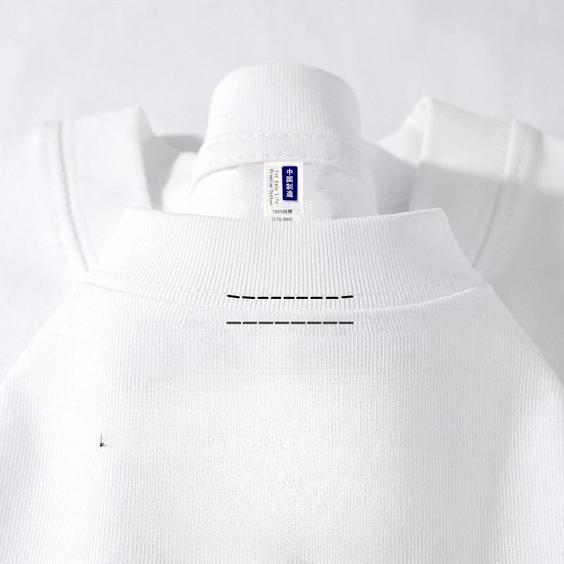 260gsm Combed Cotton Tees Tshirts Mens Solid Tops Woman Male Short Sleeve Breathable Summer Basic Tops T Shirts