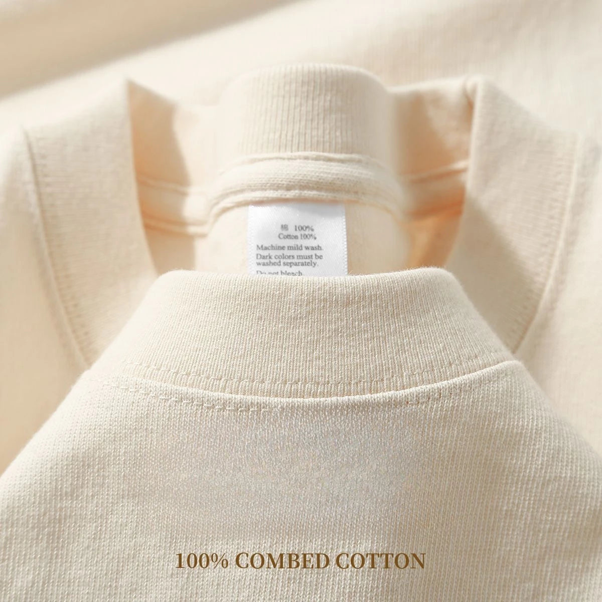 260gsm Combed Cotton Tees Tshirts Mens Solid Tops Woman Male Short Sleeve Breathable Summer Basic Tops T Shirts