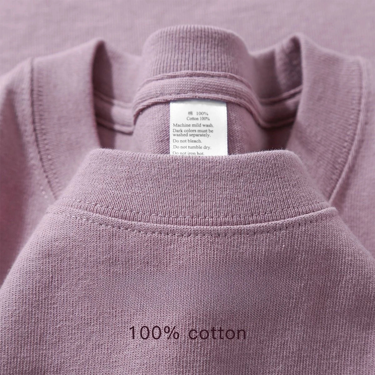 260gsm Combed Cotton Tees Tshirts Mens Solid Tops Woman Male Short Sleeve Breathable Summer Basic Tops T Shirts